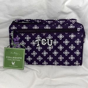 NWT TCU Vera Bradley Wristlet